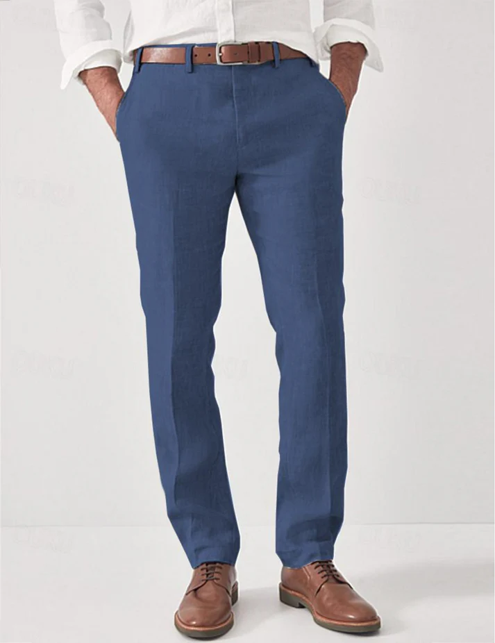 Pantalón Hombre Transpirable Regular Fit Casual