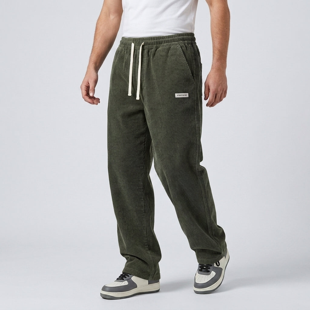 Pantalón de Pana Hombre Loose Fit