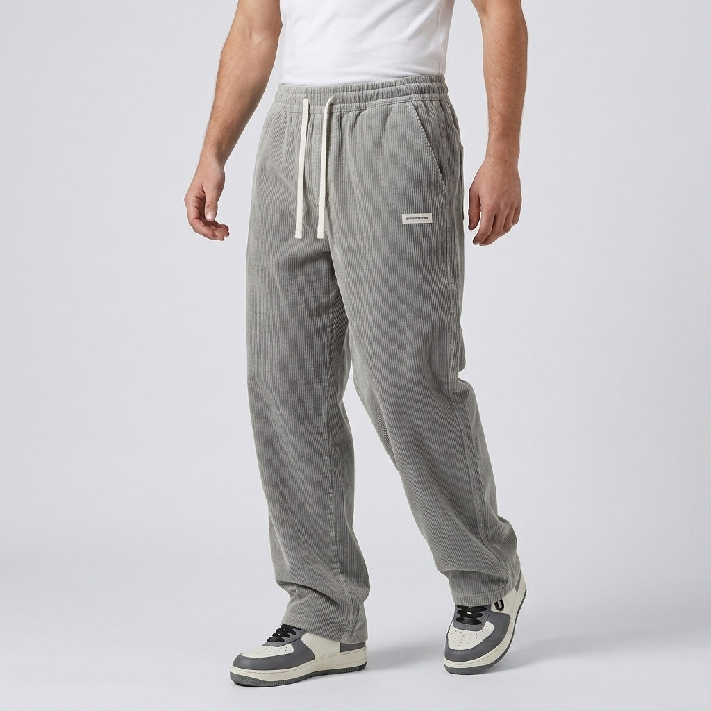 Pantalón de Pana Hombre Loose Fit