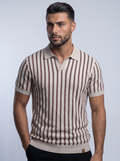 ATELIER | POLO TEXTURIZADO A RAYAS