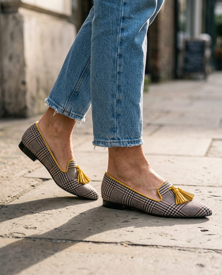 Livia | Bailarinas de Punta Slip-On