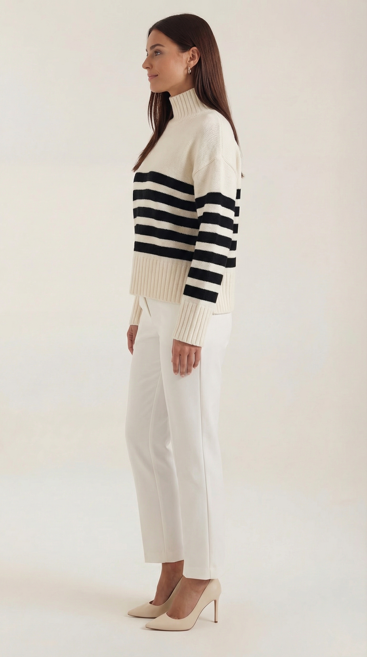 Suéter Oversized a Rayas
