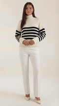 Suéter Oversized a Rayas