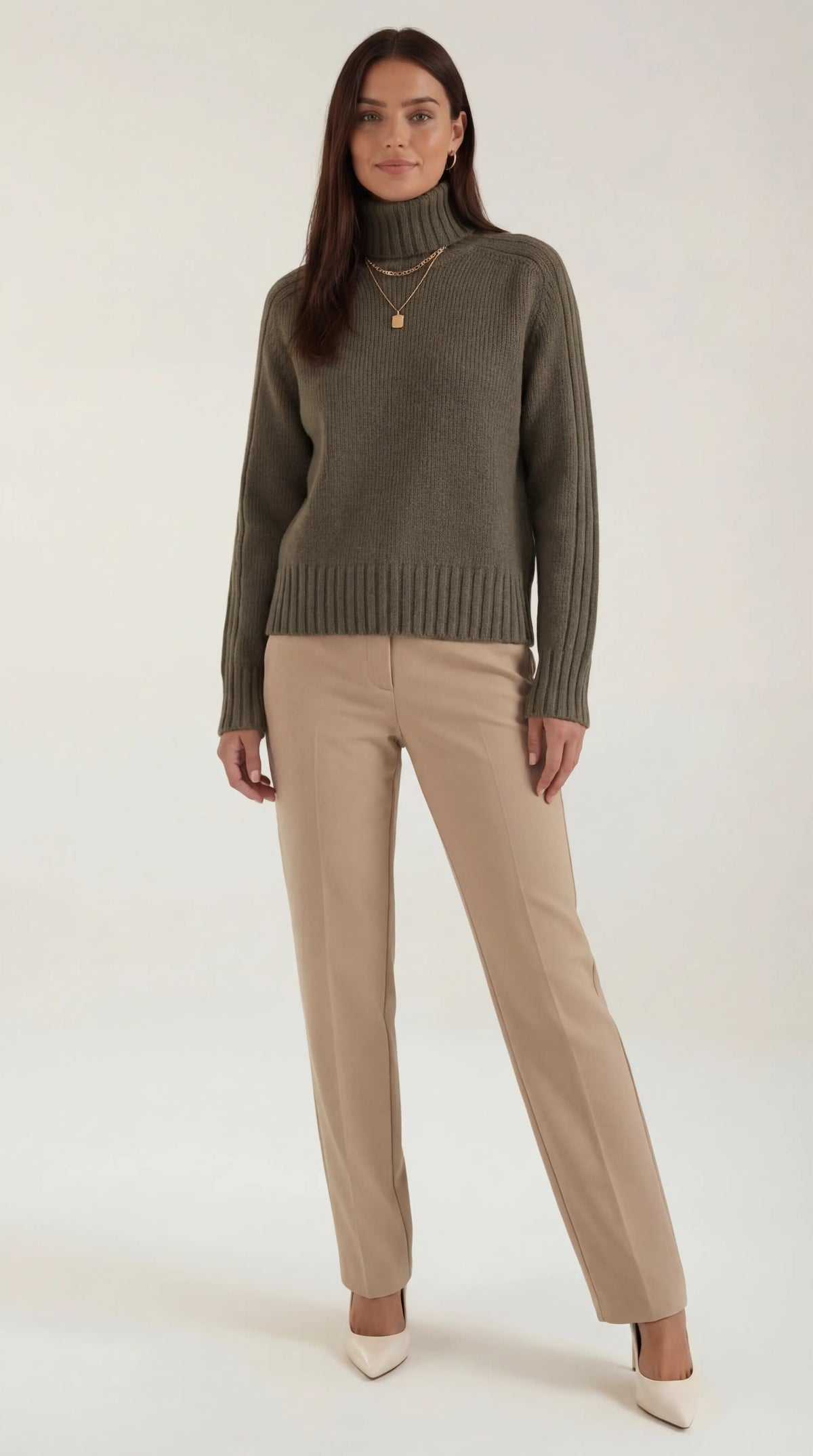 Suéter Oversize de Cuello Alto Lois