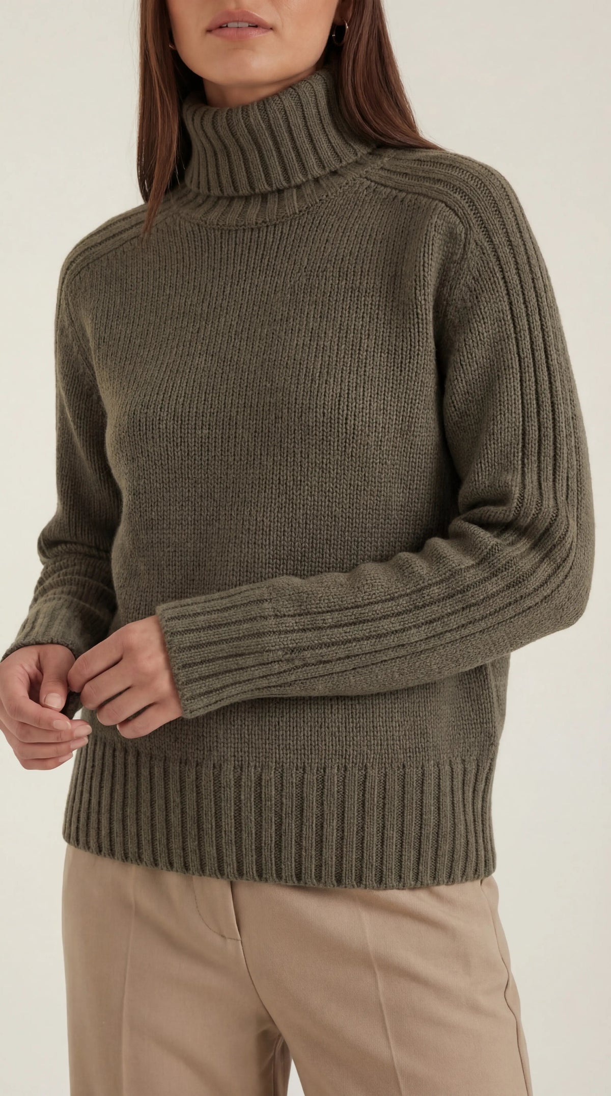 Suéter Oversize de Cuello Alto Lois
