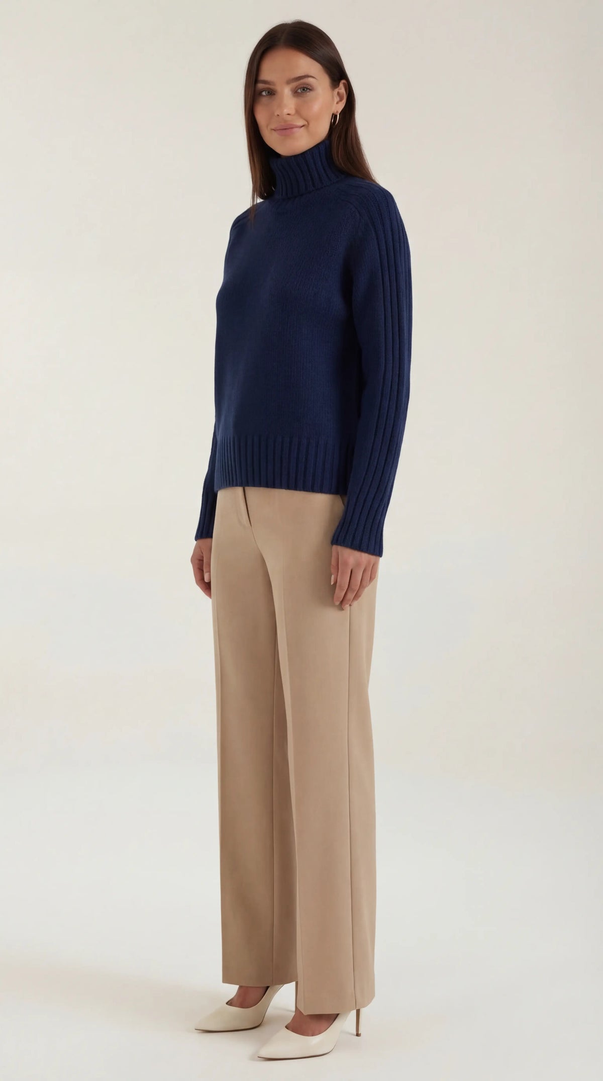 Suéter Oversize de Cuello Alto Lois