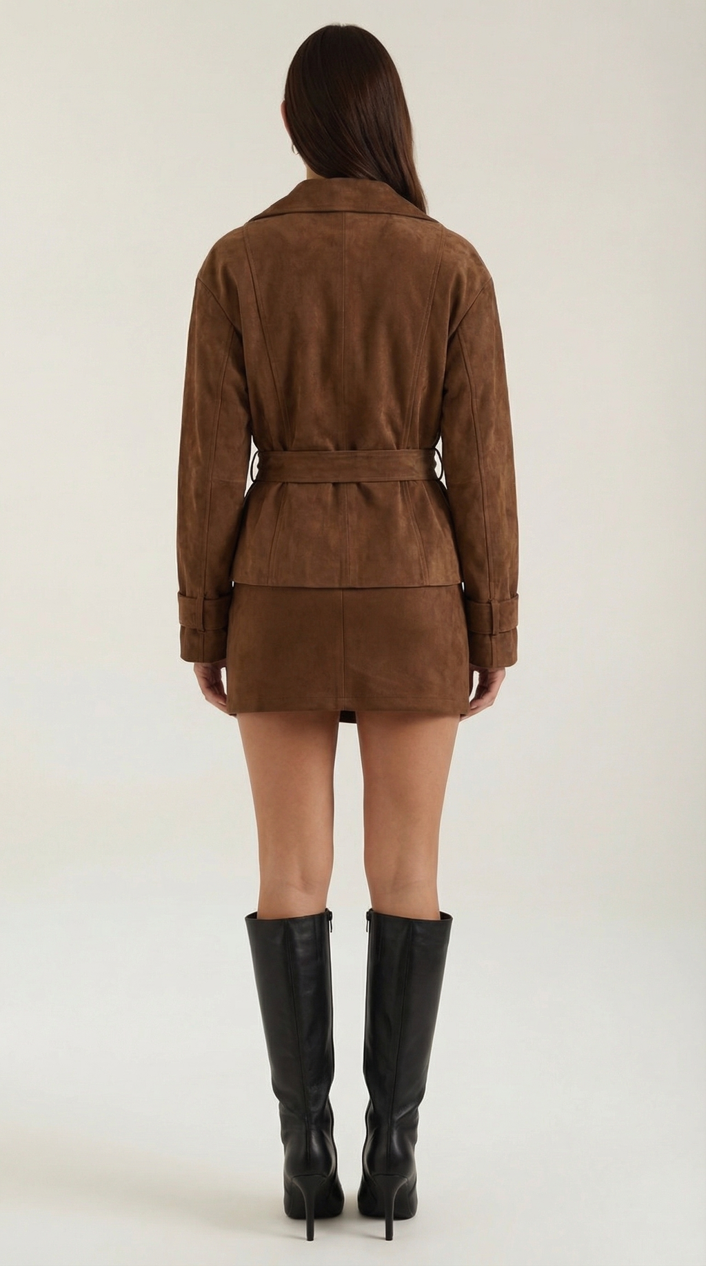 Chaqueta envolvente Lorraine con cinturón ajustable