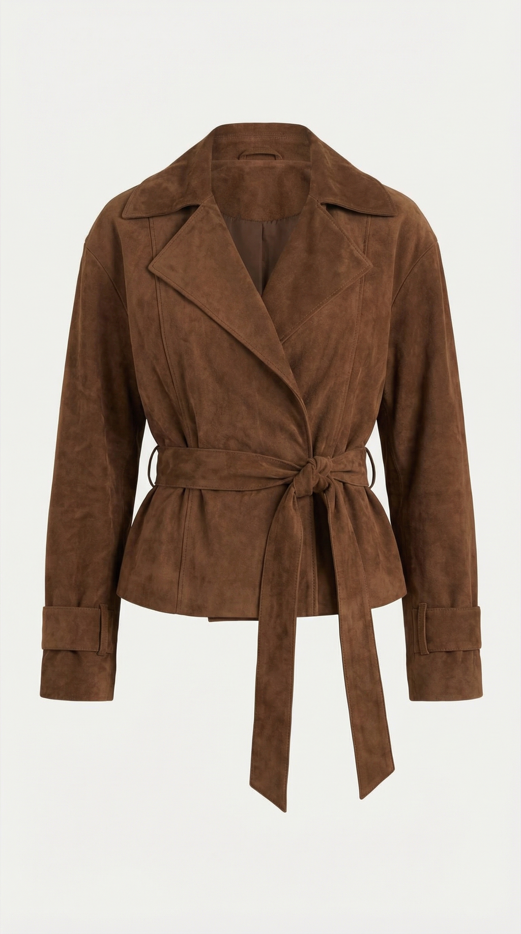 Chaqueta envolvente Lorraine con cinturón ajustable