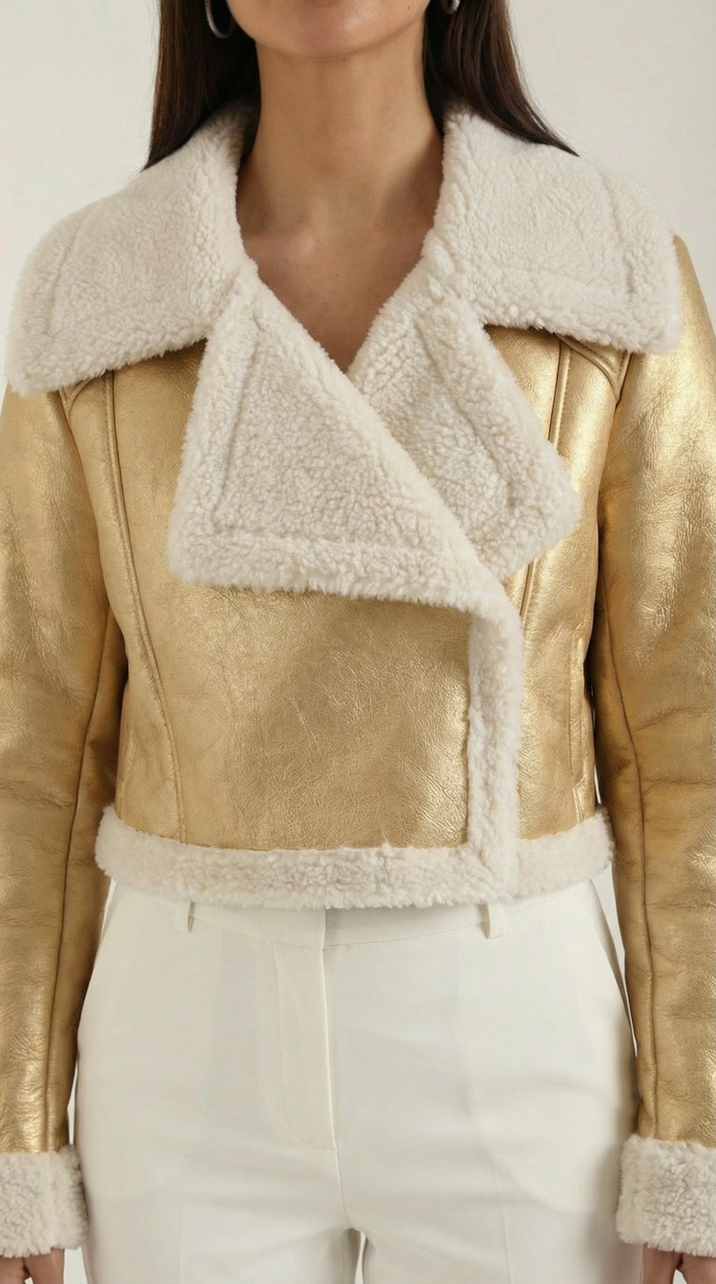 Corta Chaqueta de Forro Polar Marie
