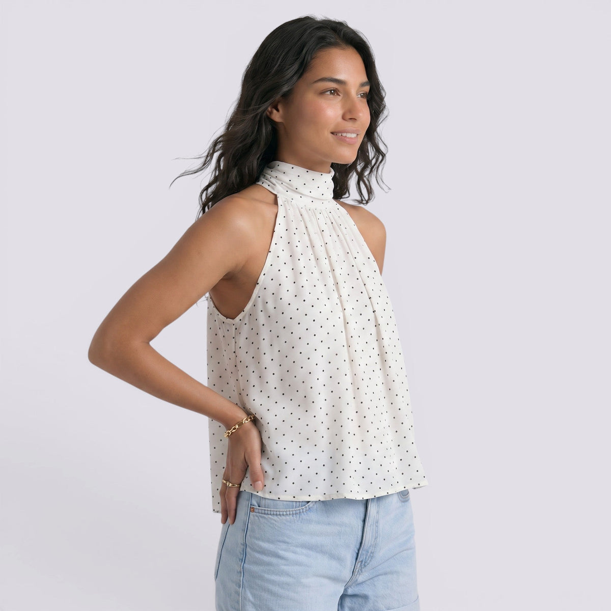 Top Halter Mujer Espalda Descubierta