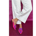 Slingback Elena — Fucsia y Violeta