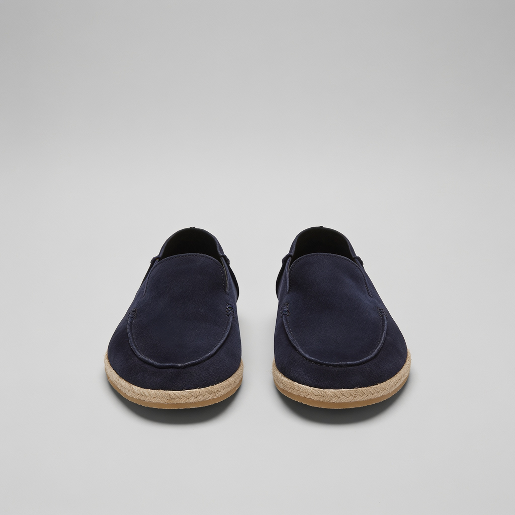 Suede Espadrille Loafers Heren Casual Zomer