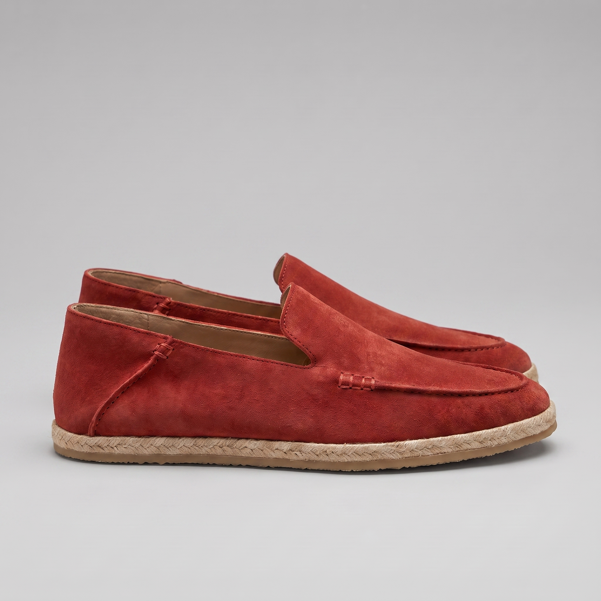 Suede Espadrille Loafers Heren Casual Zomer