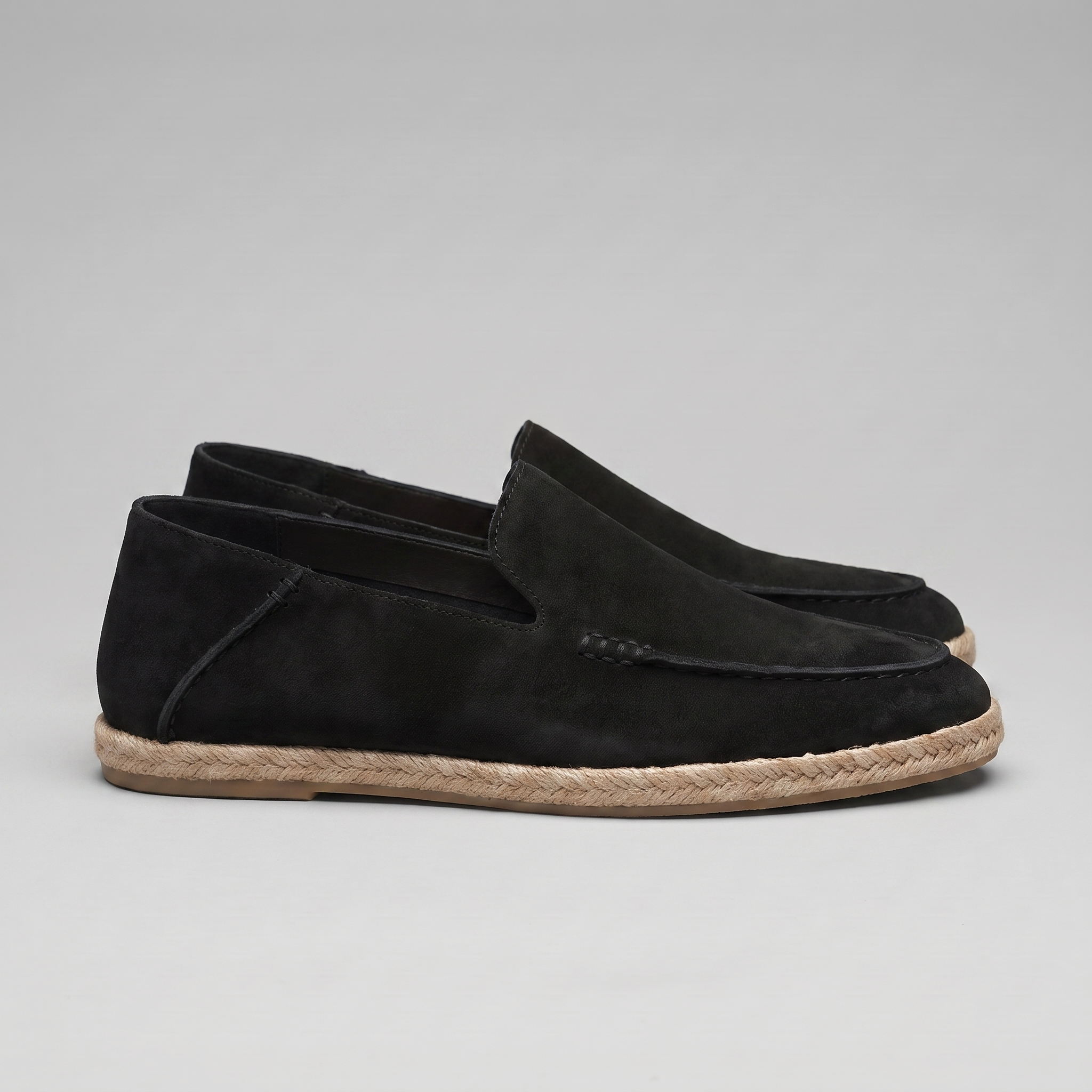 Suede Espadrille Loafers Heren Casual Zomer