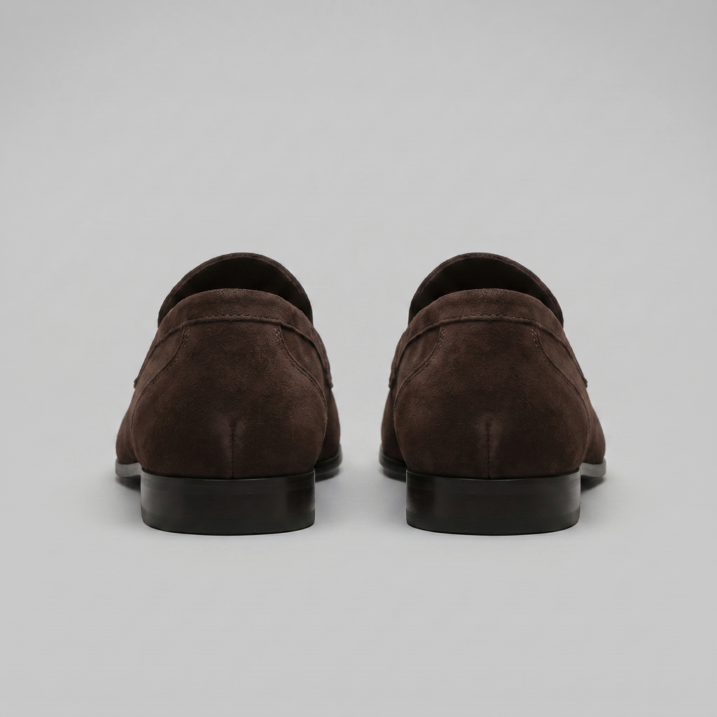 Suede Penny Loafers Heren Smart Casual
