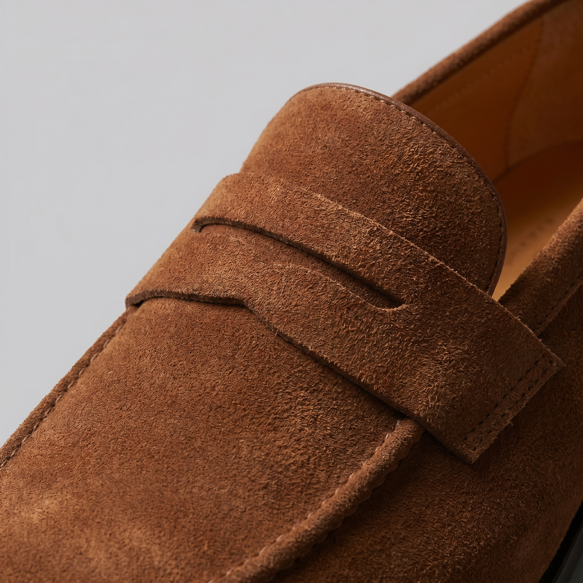 Suede Penny Loafers Heren Smart Casual
