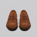 Suede Penny Loafers Heren Smart Casual