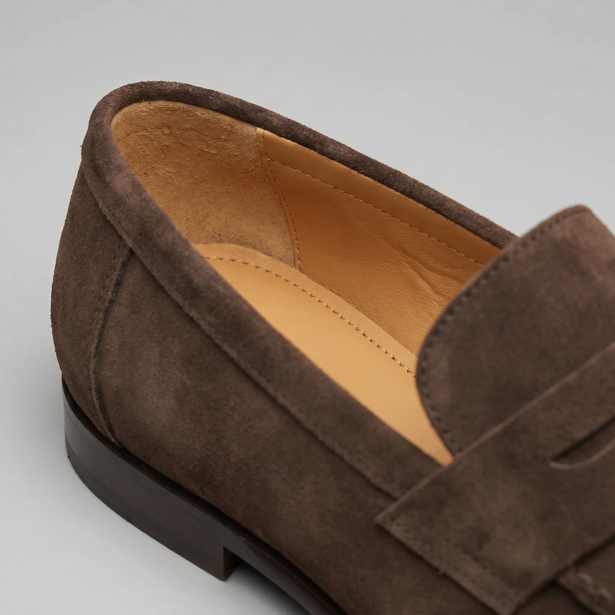 Suede Penny Loafers Heren Smart Casual