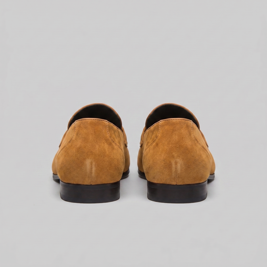 Suede Penny Loafers Heren Smart Casual