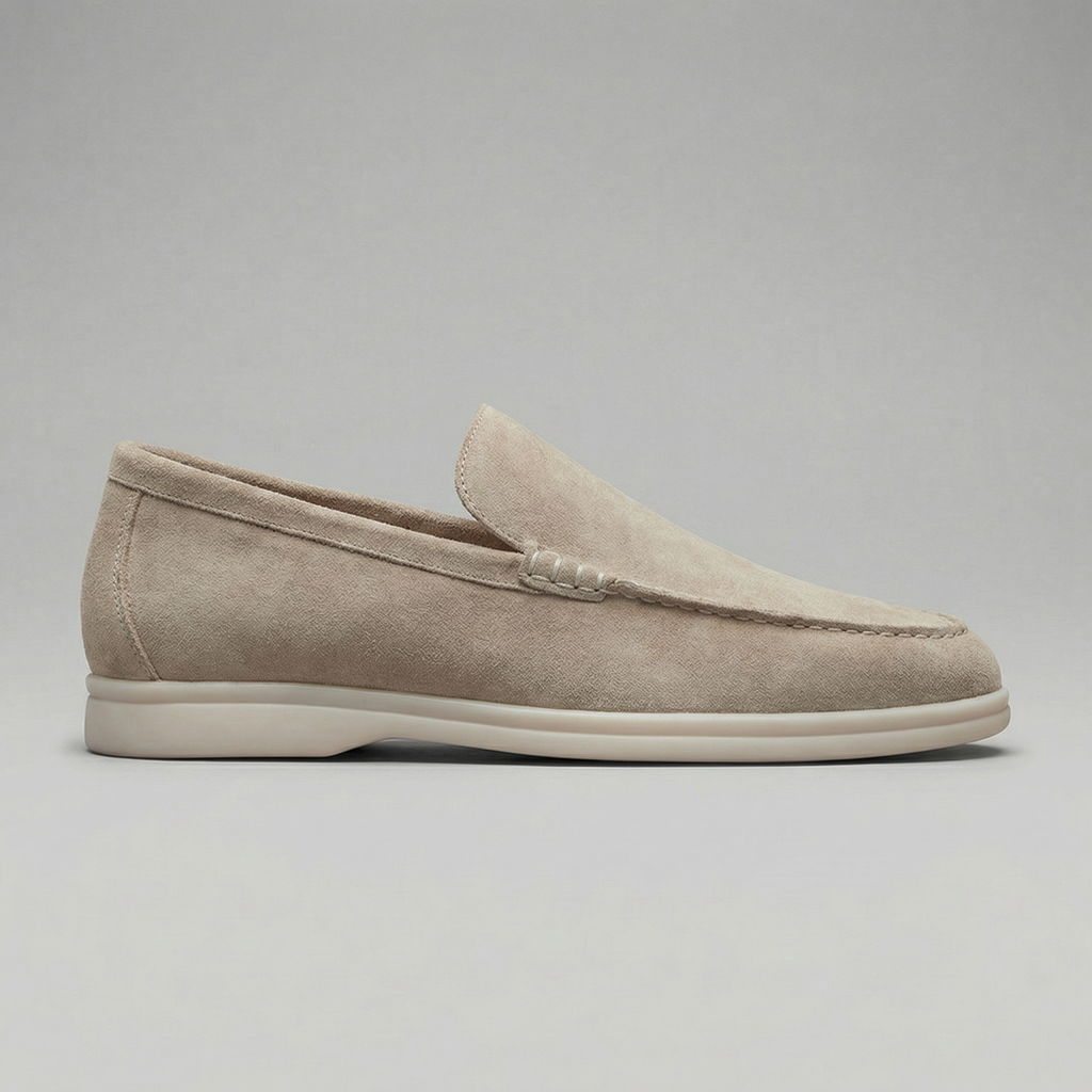 Suede Slip-On Loafers Heren Casual Formeel