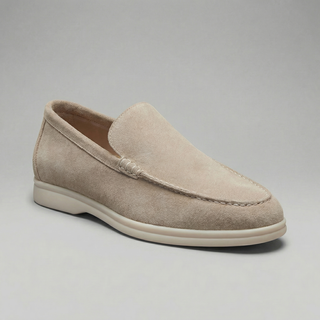 Suede Slip-On Loafers Heren Casual Formeel