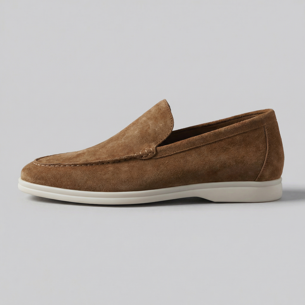 Suede Slip-On Loafers Heren Casual Formeel