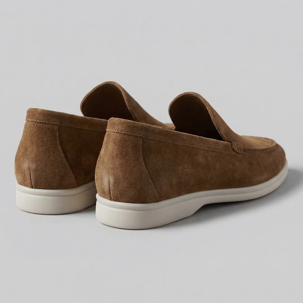 Suede Slip-On Loafers Heren Casual Formeel