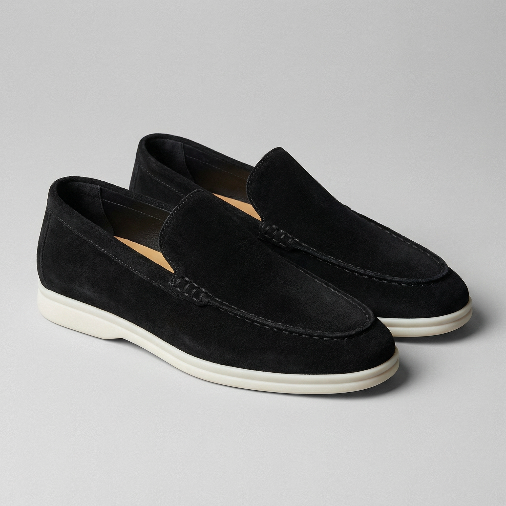 Suede Slip-On Loafers Heren Casual Formeel