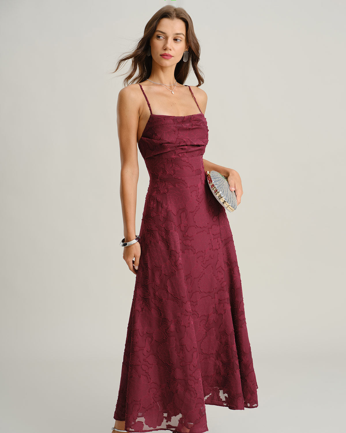 Vestido Burdeos Amélie