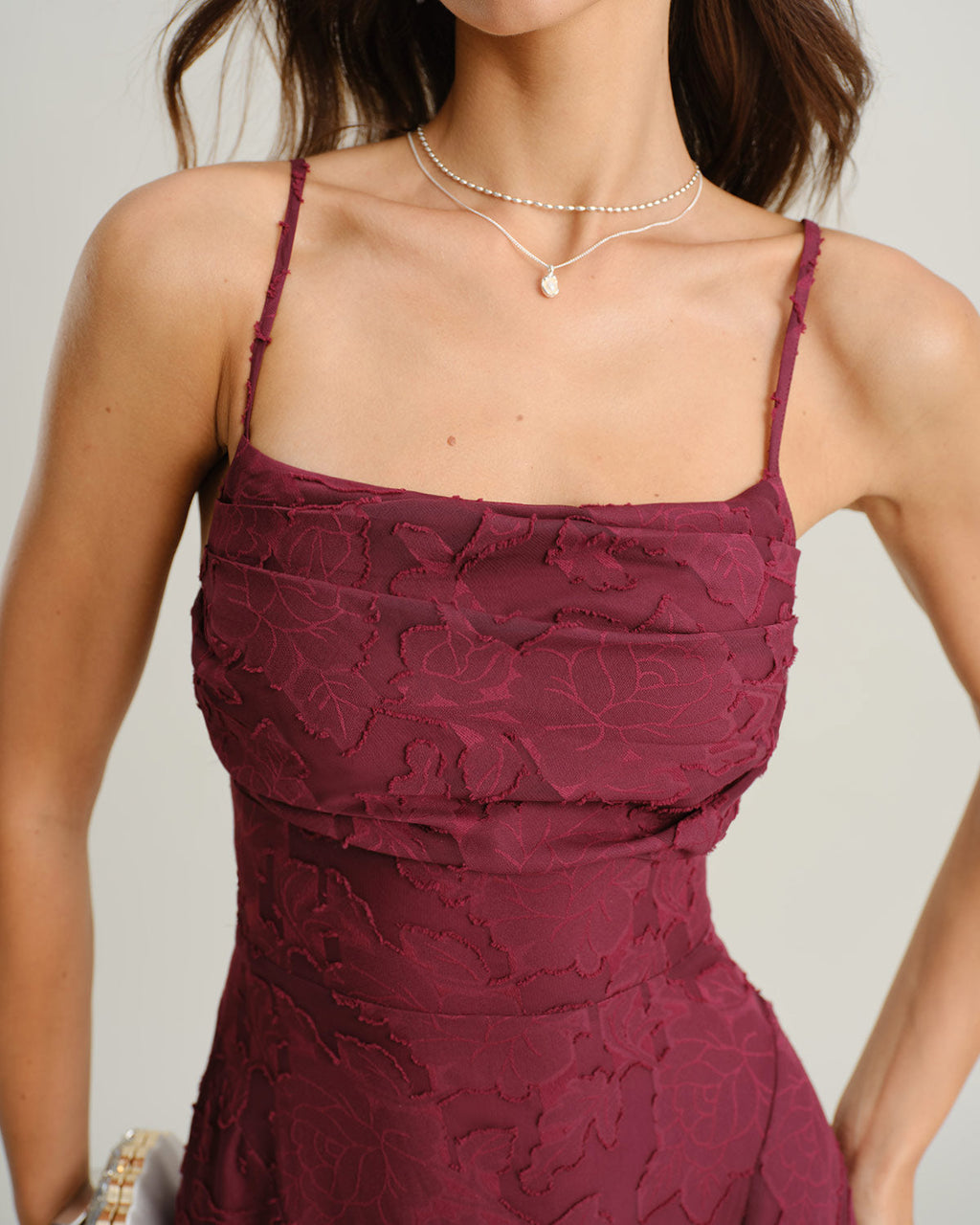 Vestido Burdeos Amélie