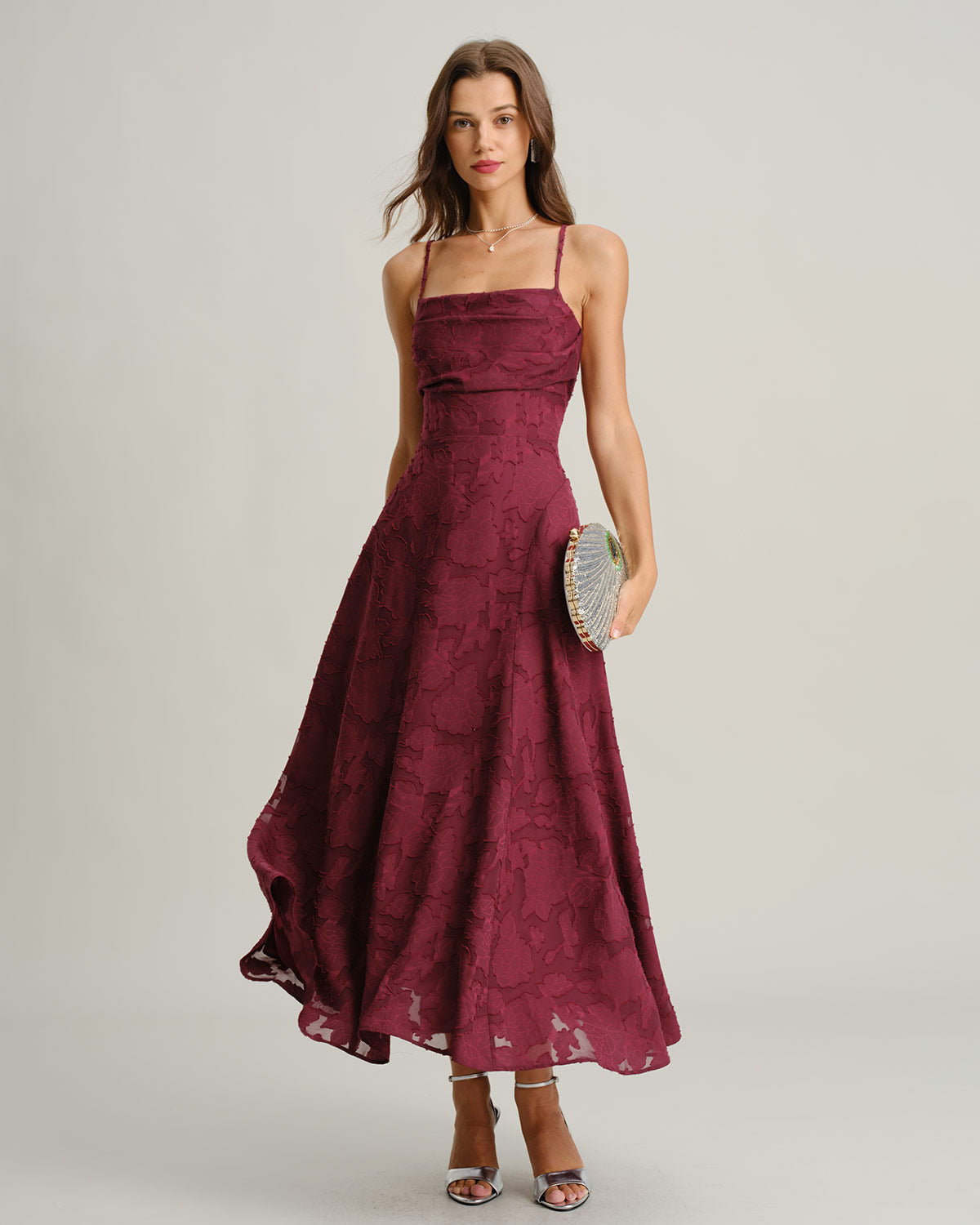 Vestido Burdeos Amélie