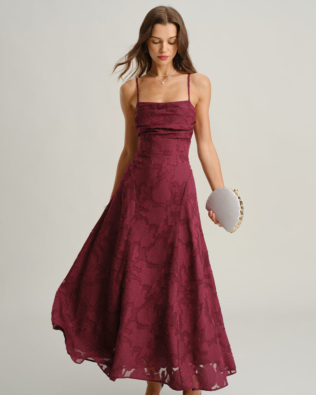 Vestido Burdeos Amélie